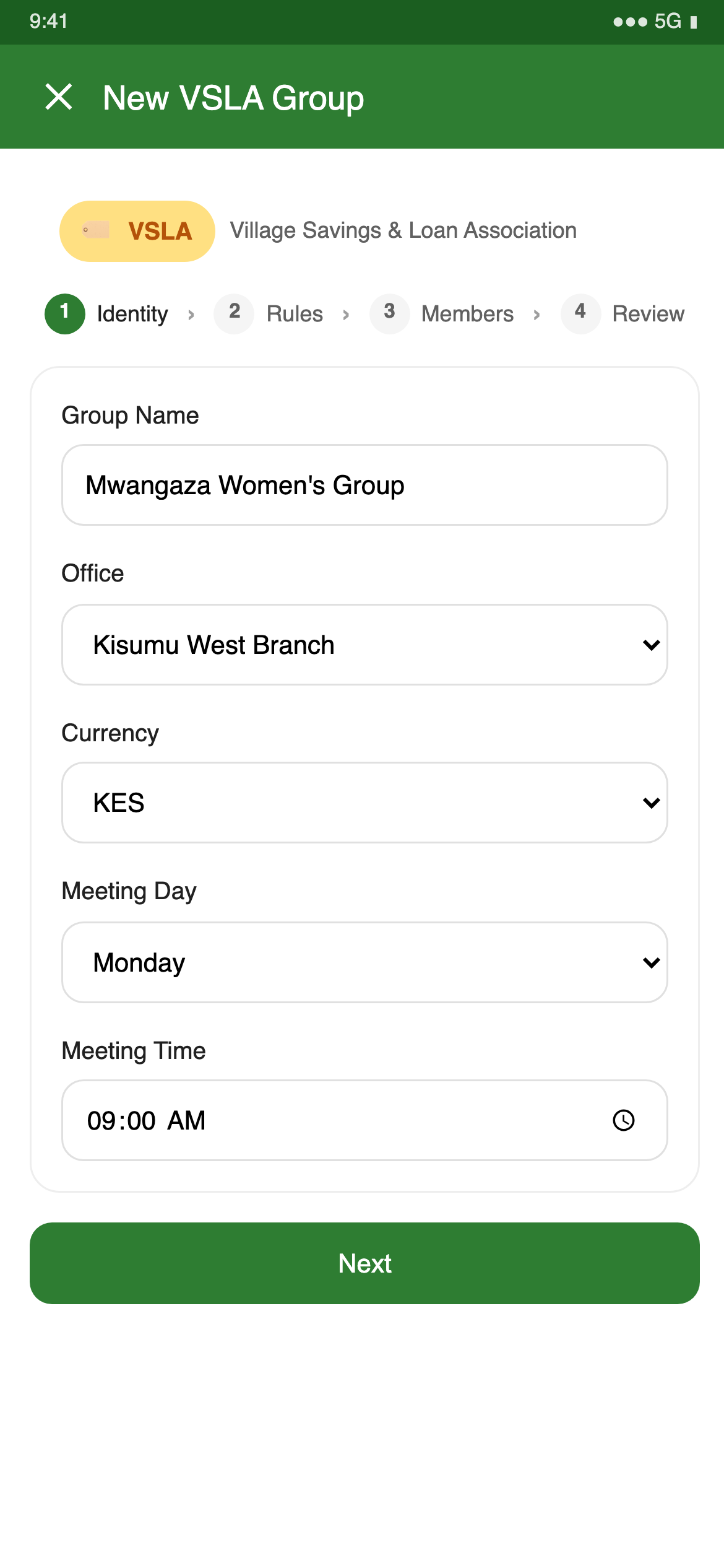 Create a group